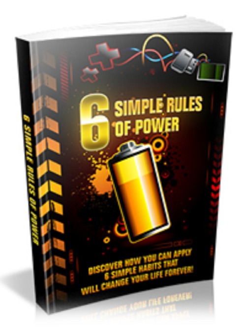 Product picture 6 Simple Rules of Power